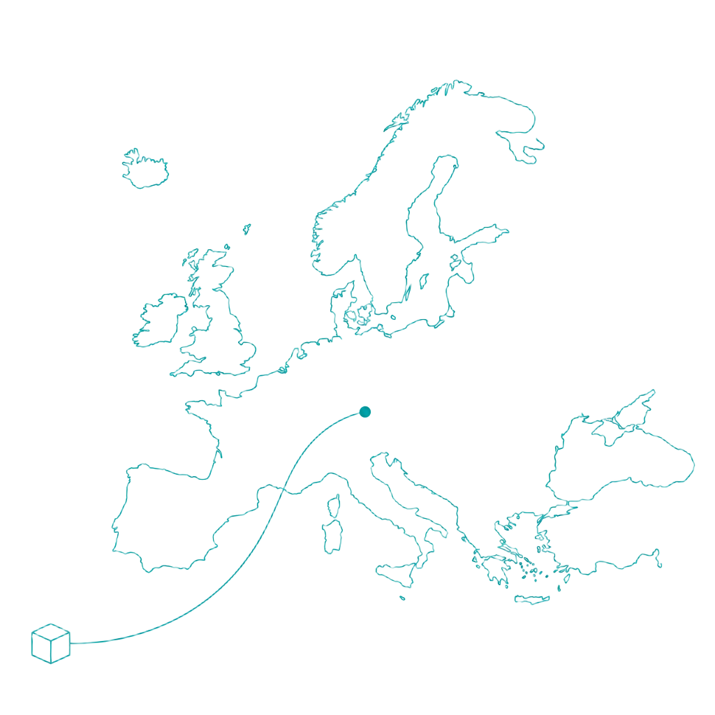 Brand products reaching the European market